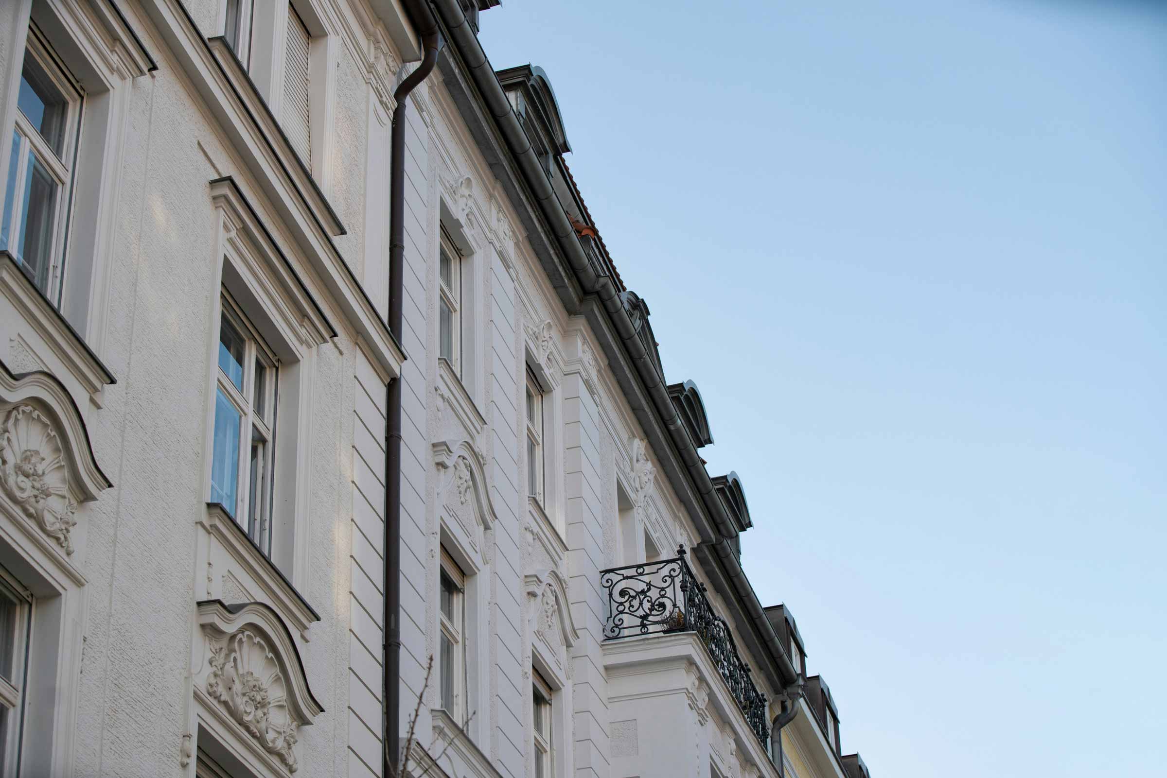 Fassade eines Gründerzeithauses
